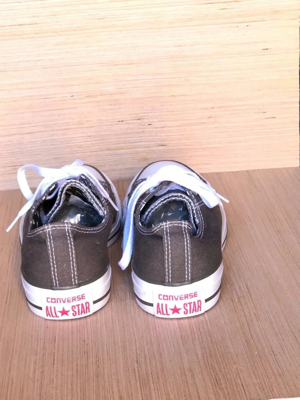 Converse All Star Chuck Taylors Sneakers Womens 6 Low Top Gray - Picture 8 of 16